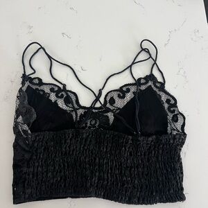 Elegant Black Lace Bralette